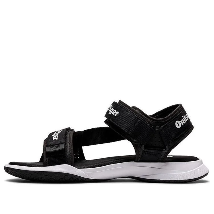 Onitsuka Tiger Ohbori Strap Sandals 'Black White' 1183B305-001 - 1