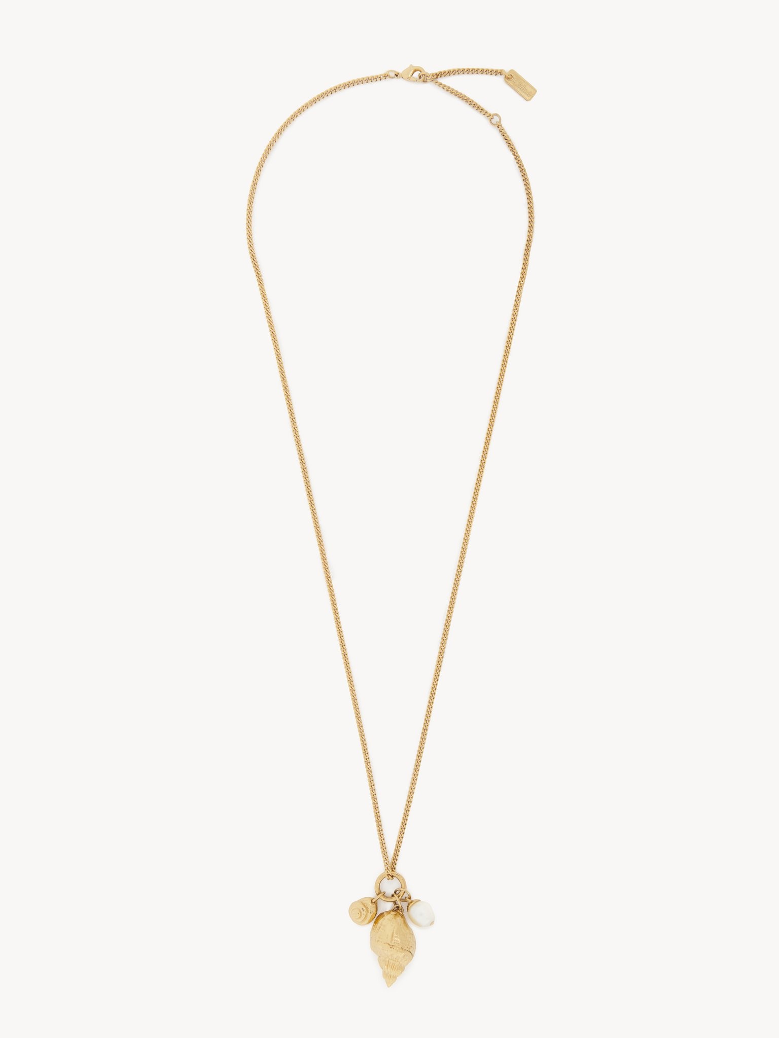 THE CHLOÉ SHELLS PENDANT NECKLACE - 1