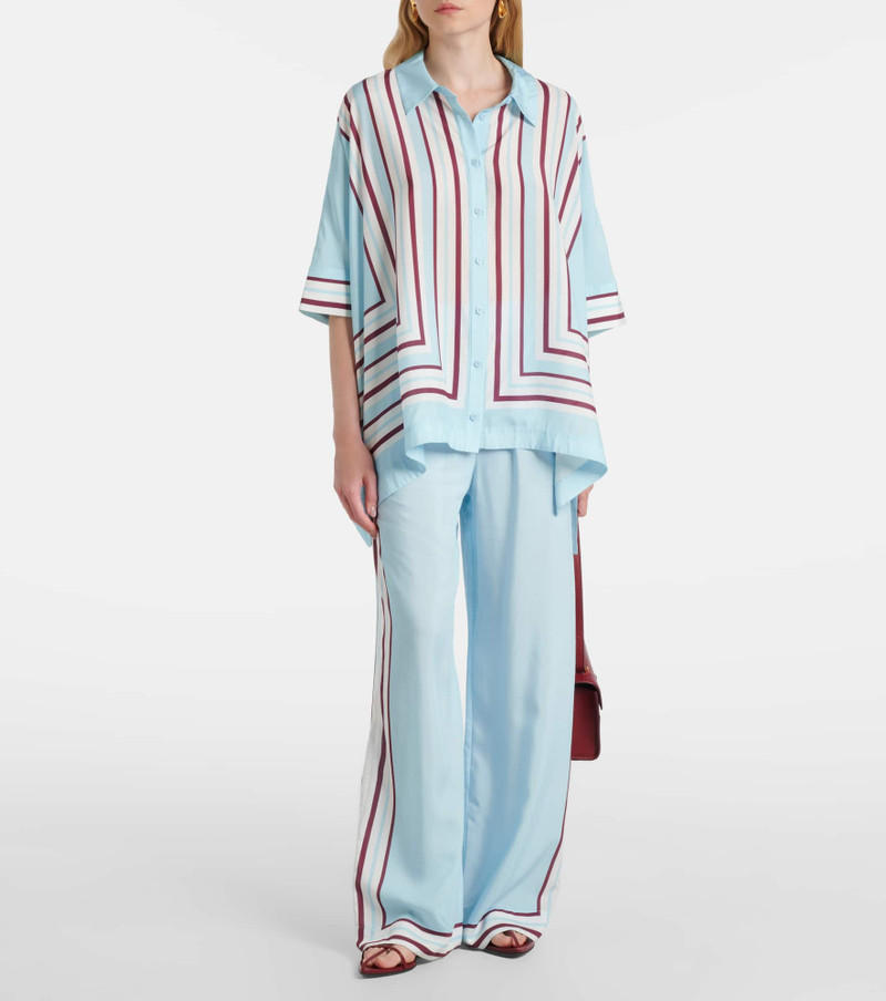 SIMKHAI Bowman printed oversized shirt outlook