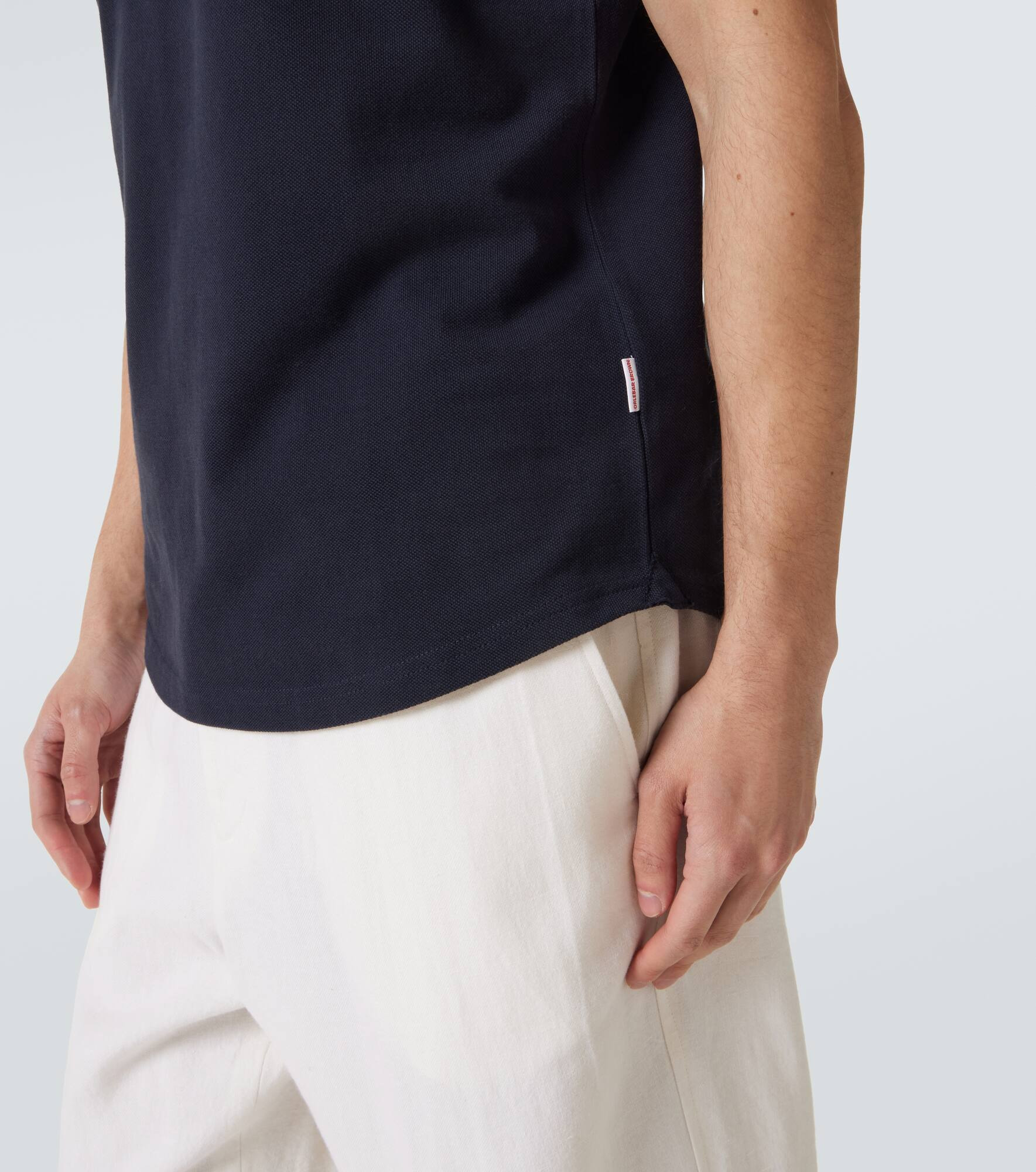 Sebastian cotton piqué polo shirt - 6