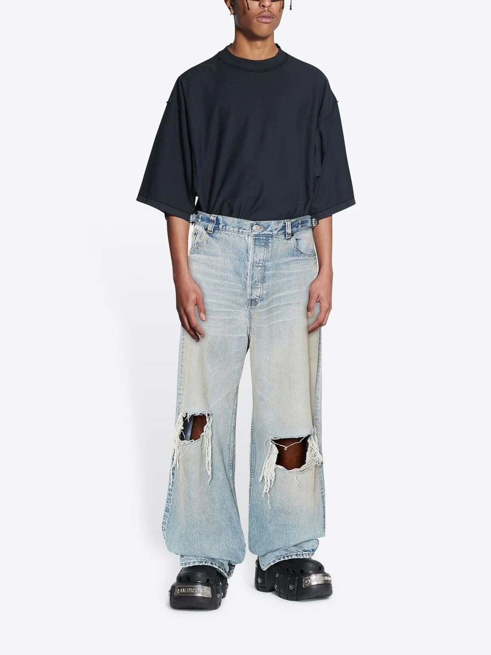 Destroyed loose-fit jeans - 2