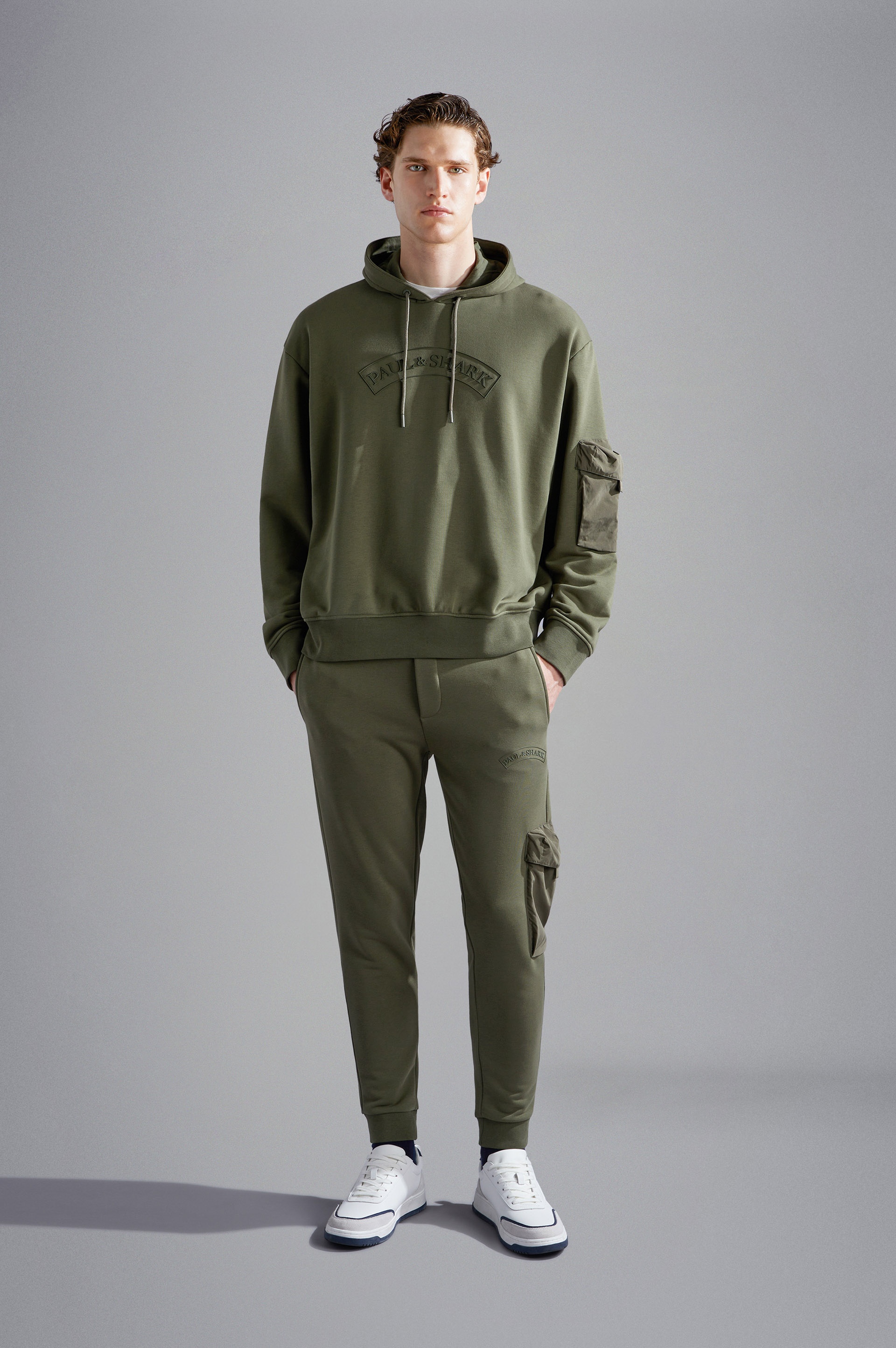 ACTIVE FLEECE COTTON JOGGERS - 2