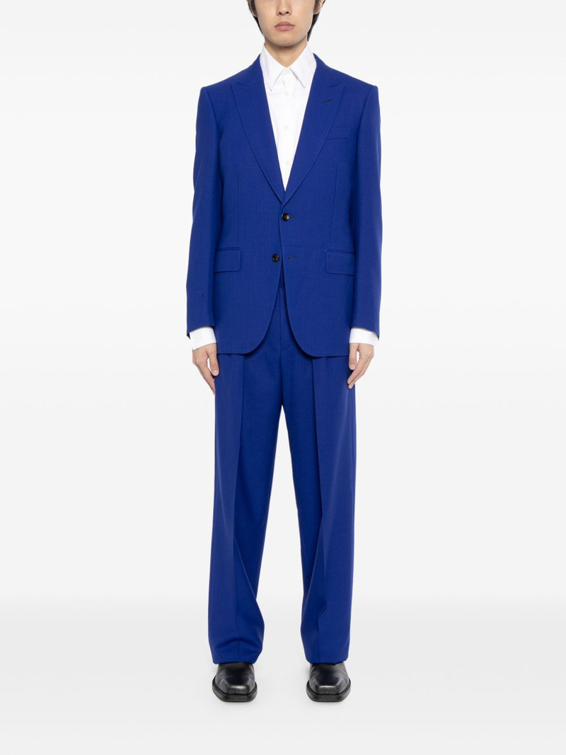 TOM FORD pleated twill trousers outlook