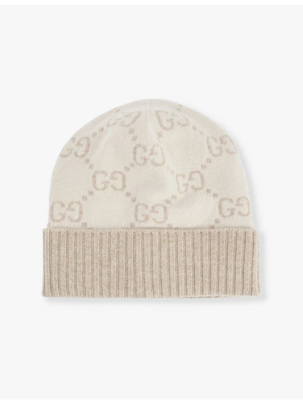 Nuancie G Monogram Cashmere Beanie - 1