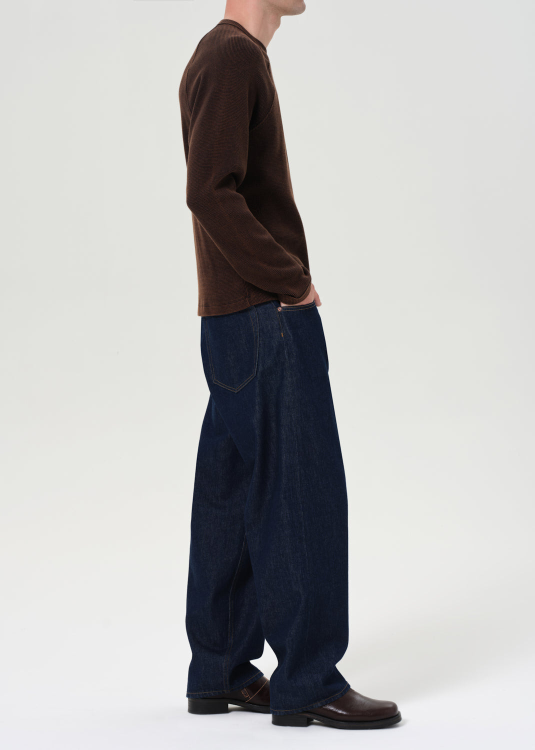 AGOLDE FUSION JEAN IN RINSE | REVERSIBLE