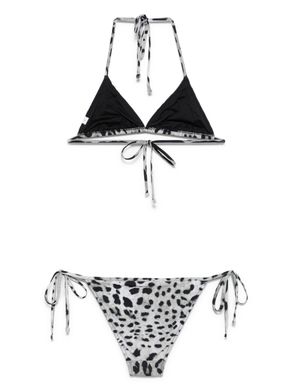 leopard-print bikini - 2
