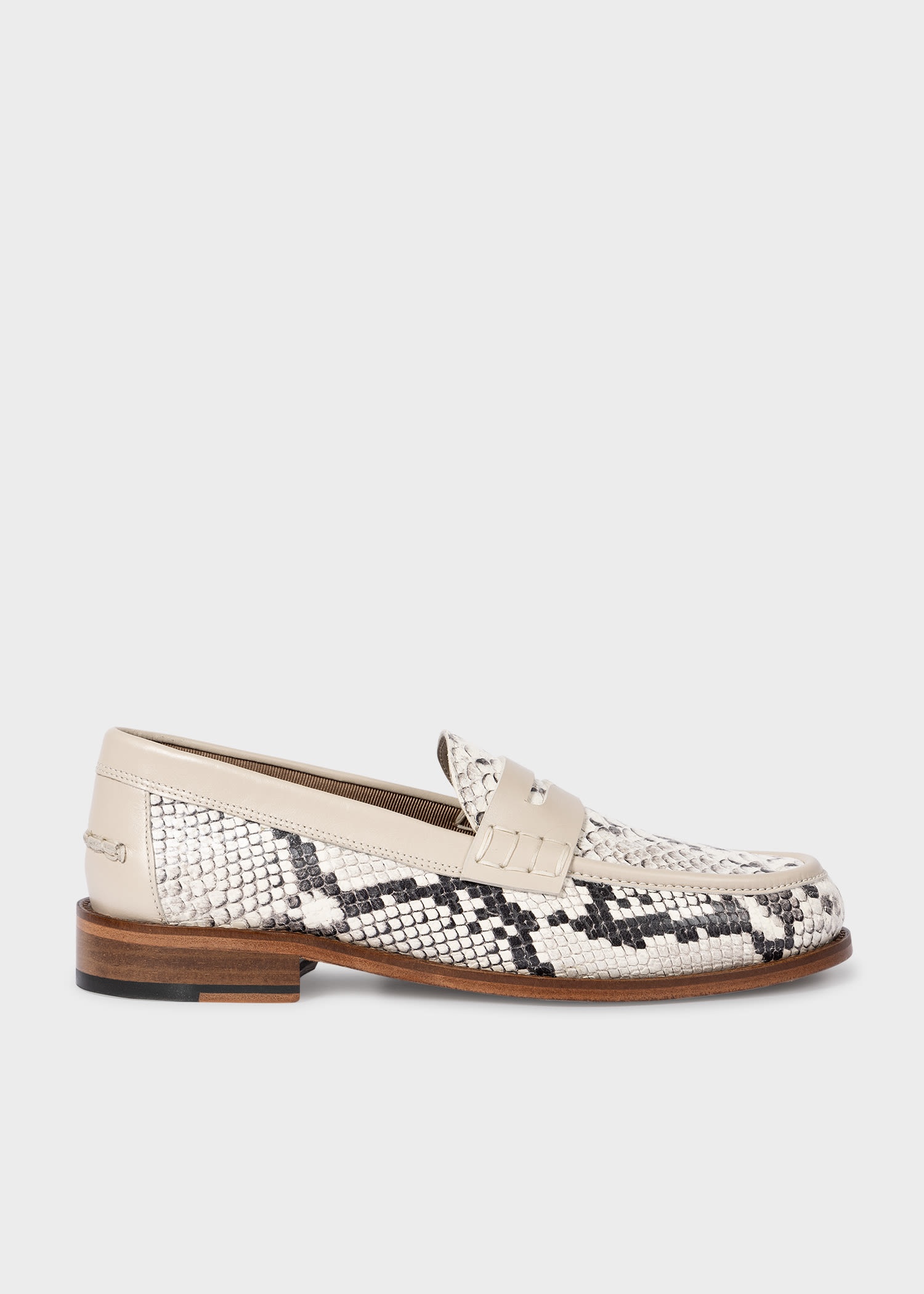 'Laida' Off White Loafers - 1