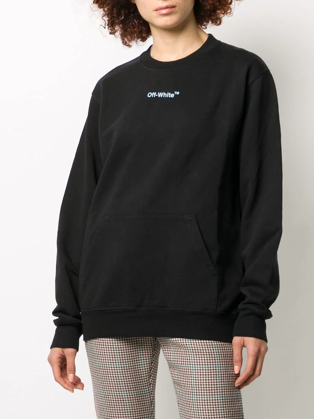 logo print sweatshirt - 4