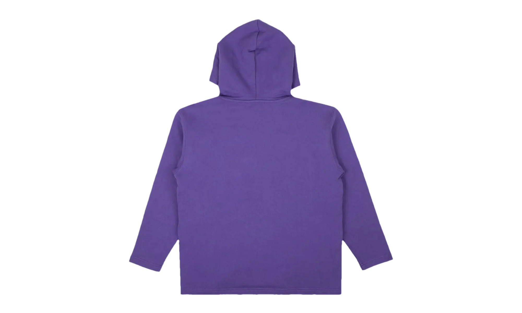 Rhinestone Bebe Cropped Logo Hoodie "Purple" - 2