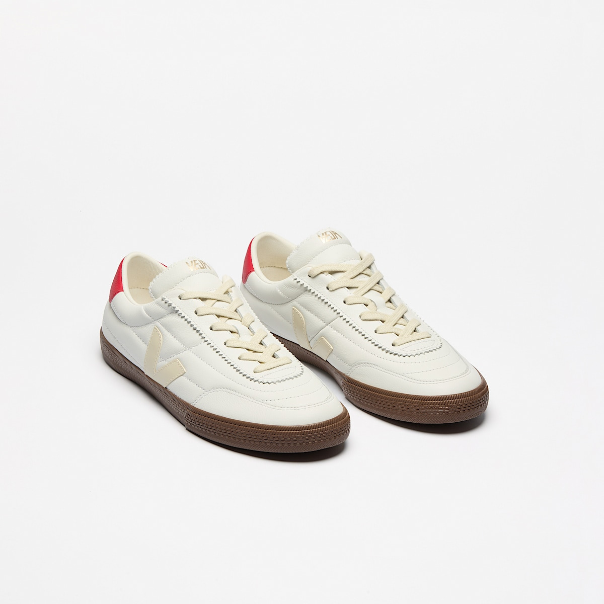 PANENKA LEATHER WHITE PIERRE PEKIN BARK - 2