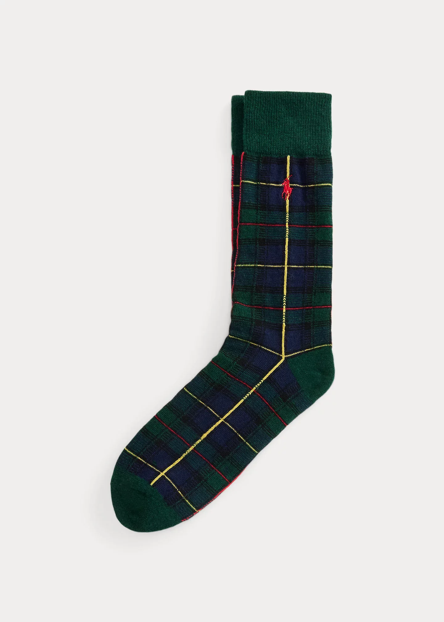 Plaid Boot Socks - 1