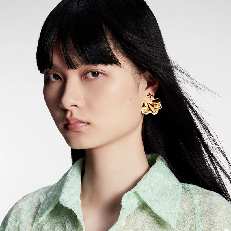 LV Aquatic Earrings 4