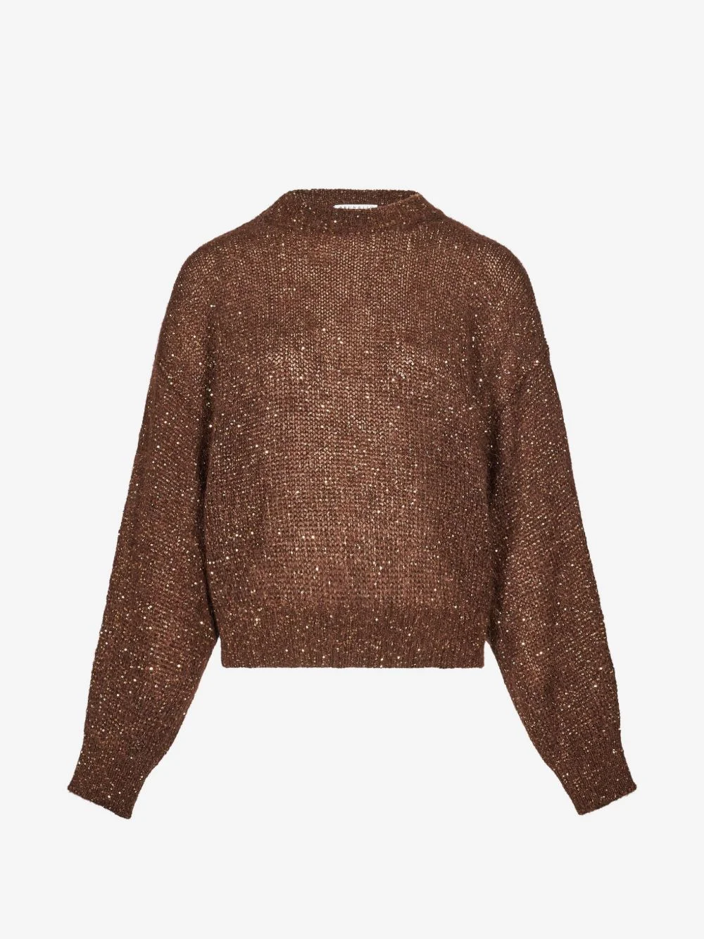 sequin-embellished sweater - 1