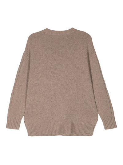 Max Mara Cashmere crewneck jumper outlook