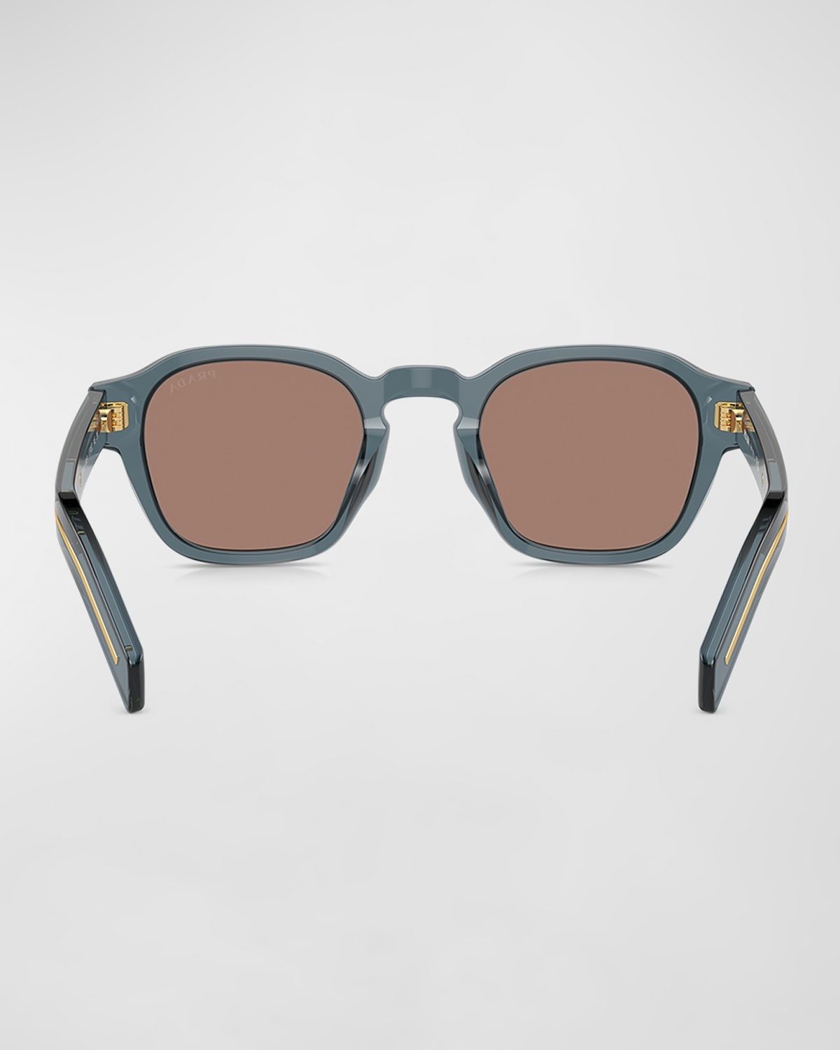 Men's Acetate Square Sunglasses - 4