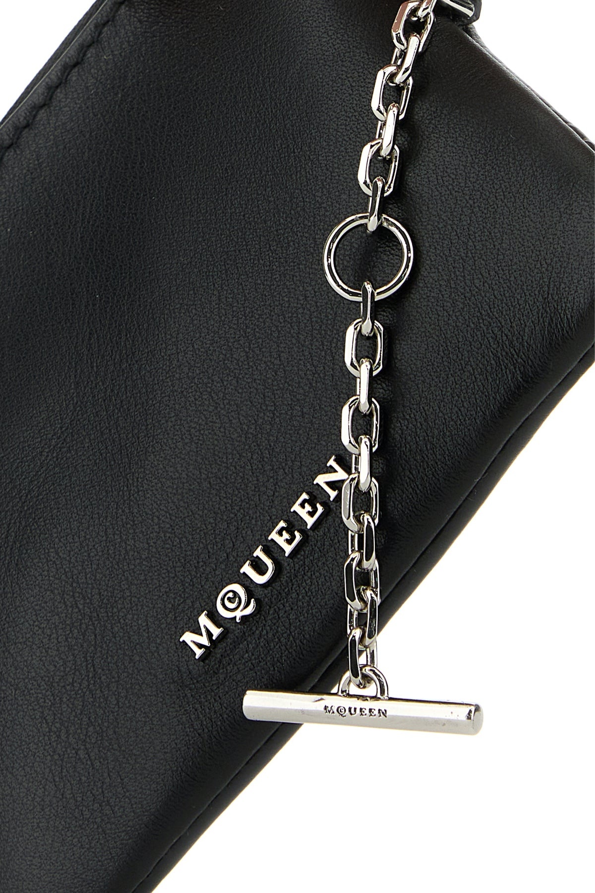 Black leather Sling card holder - 4
