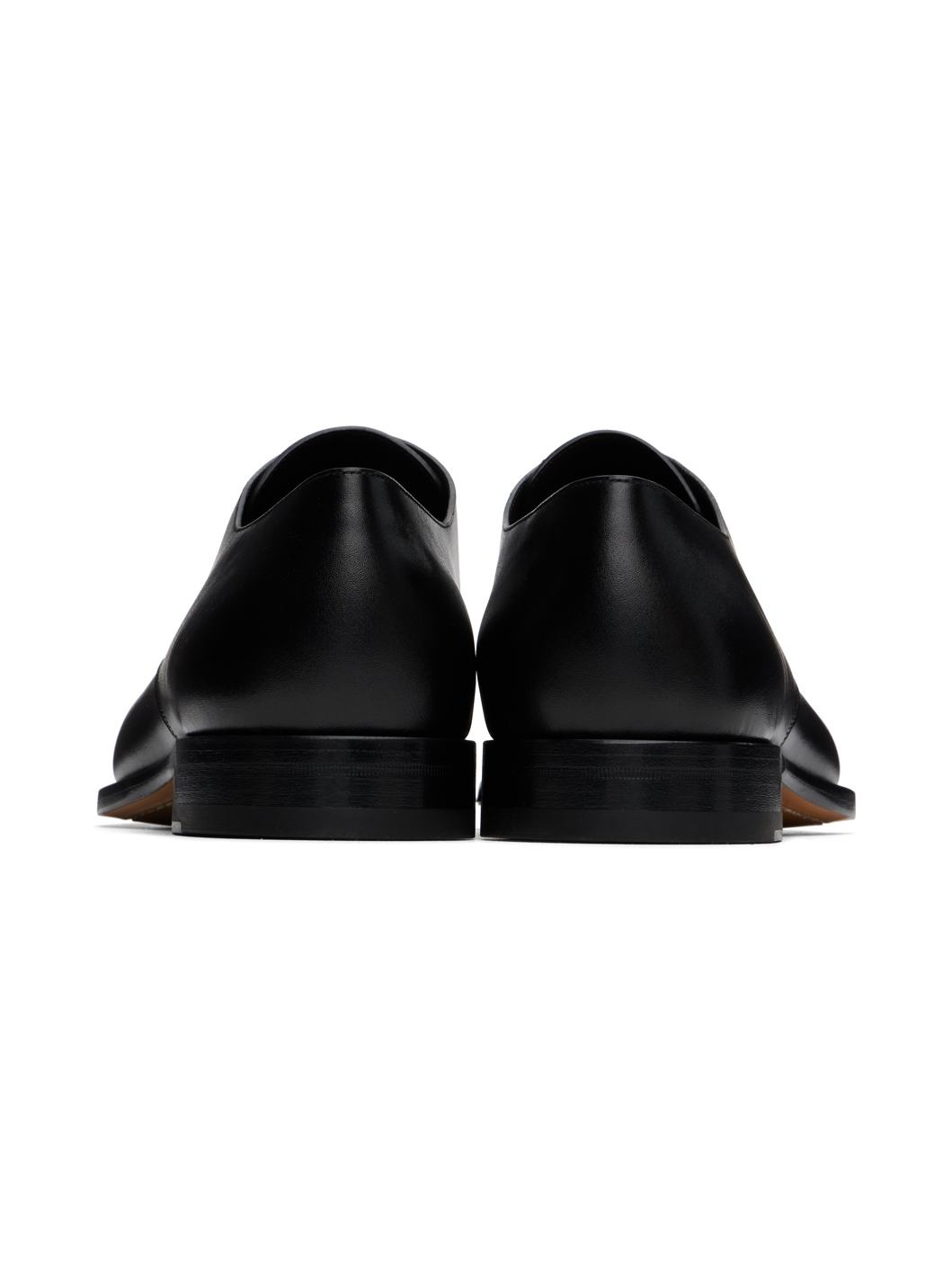 Black Novus Leather Derbys - 2