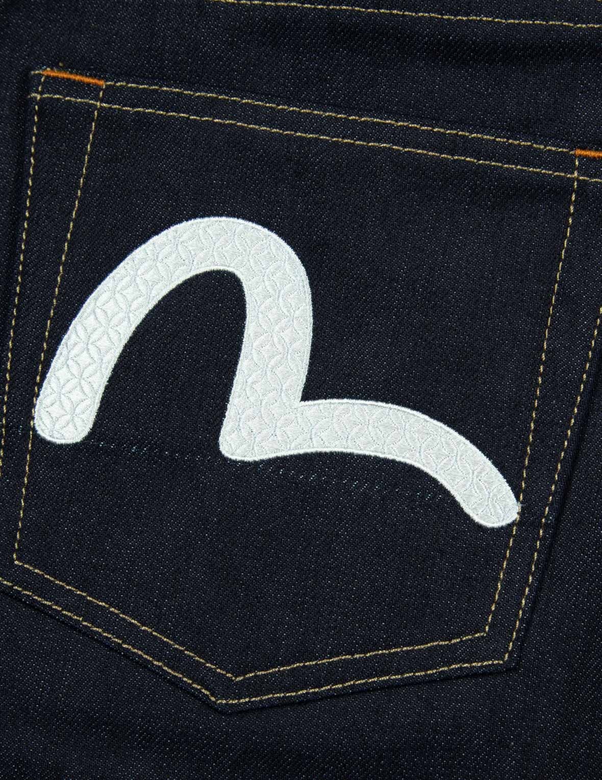 Seagull Embroidery Balloon Fit Jeans - 11