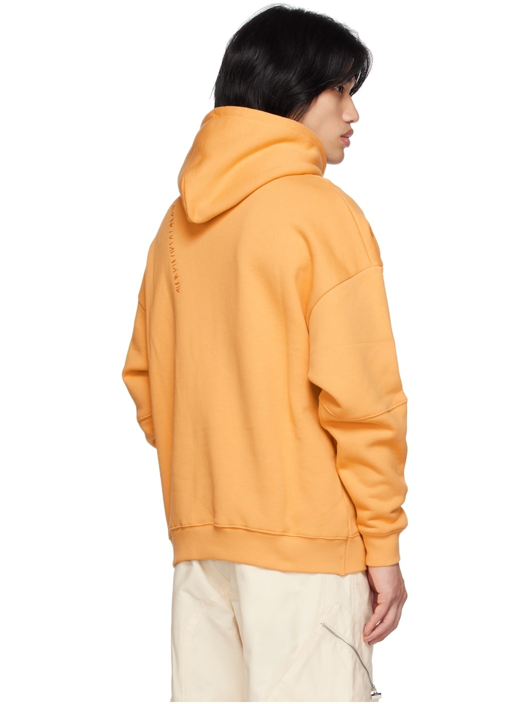Yellow Le Raphia 'Le Sweatshirt Gasta' Hoodie - 3