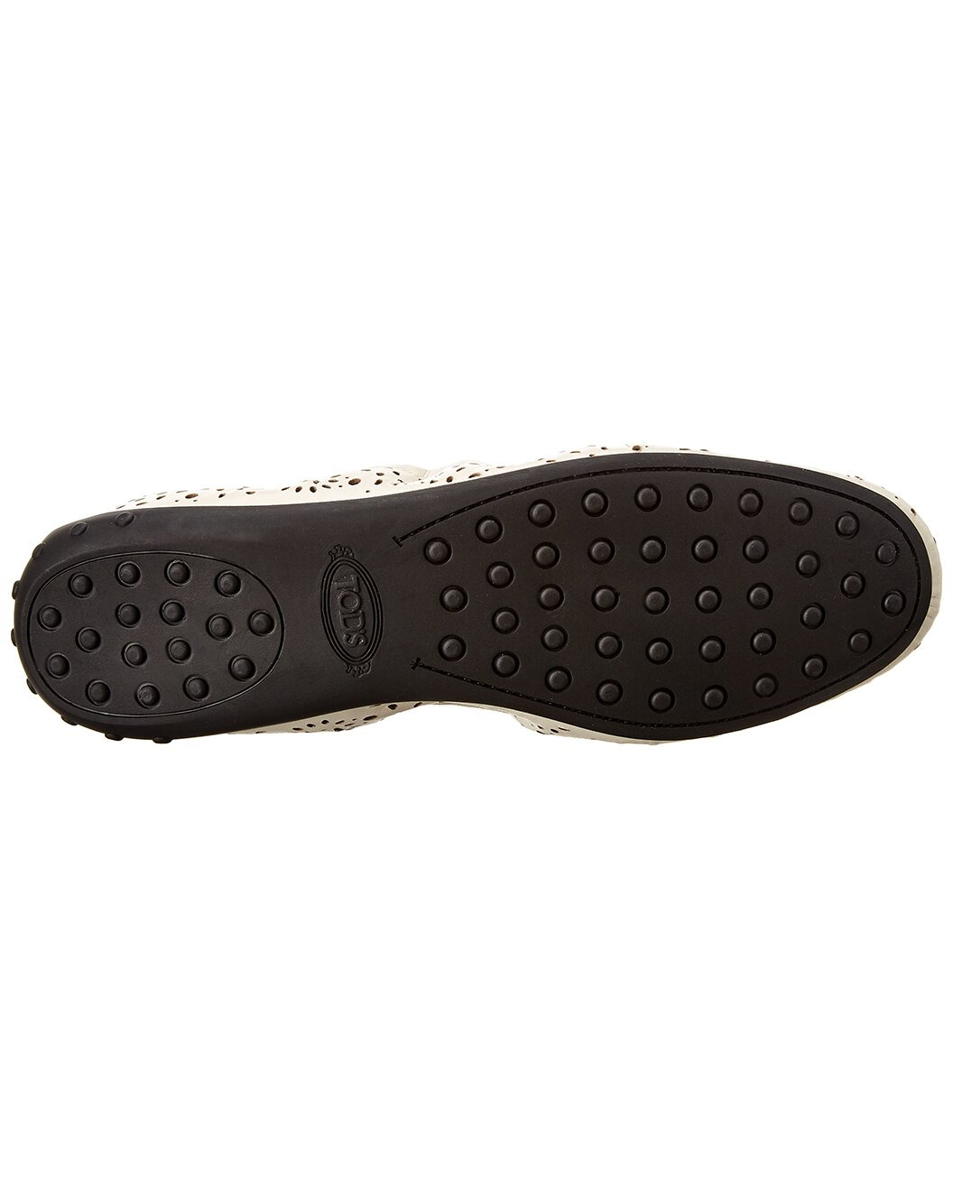 TODs Gommino Studded Leather Ballerina Flat - 4