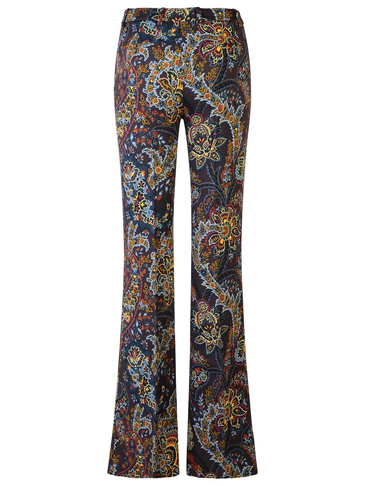 Etro Brown Viscose Trousers Women - 3