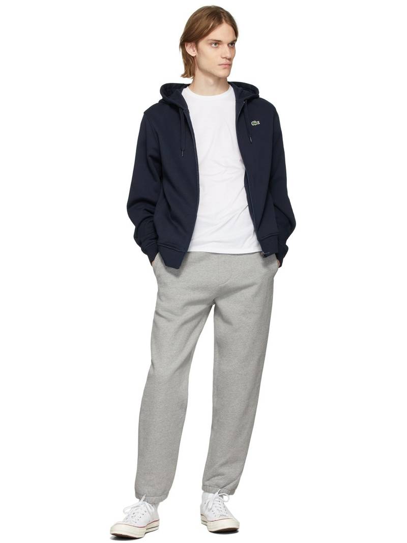 LACOSTE Navy SPORT Lightweight Hoodie outlook