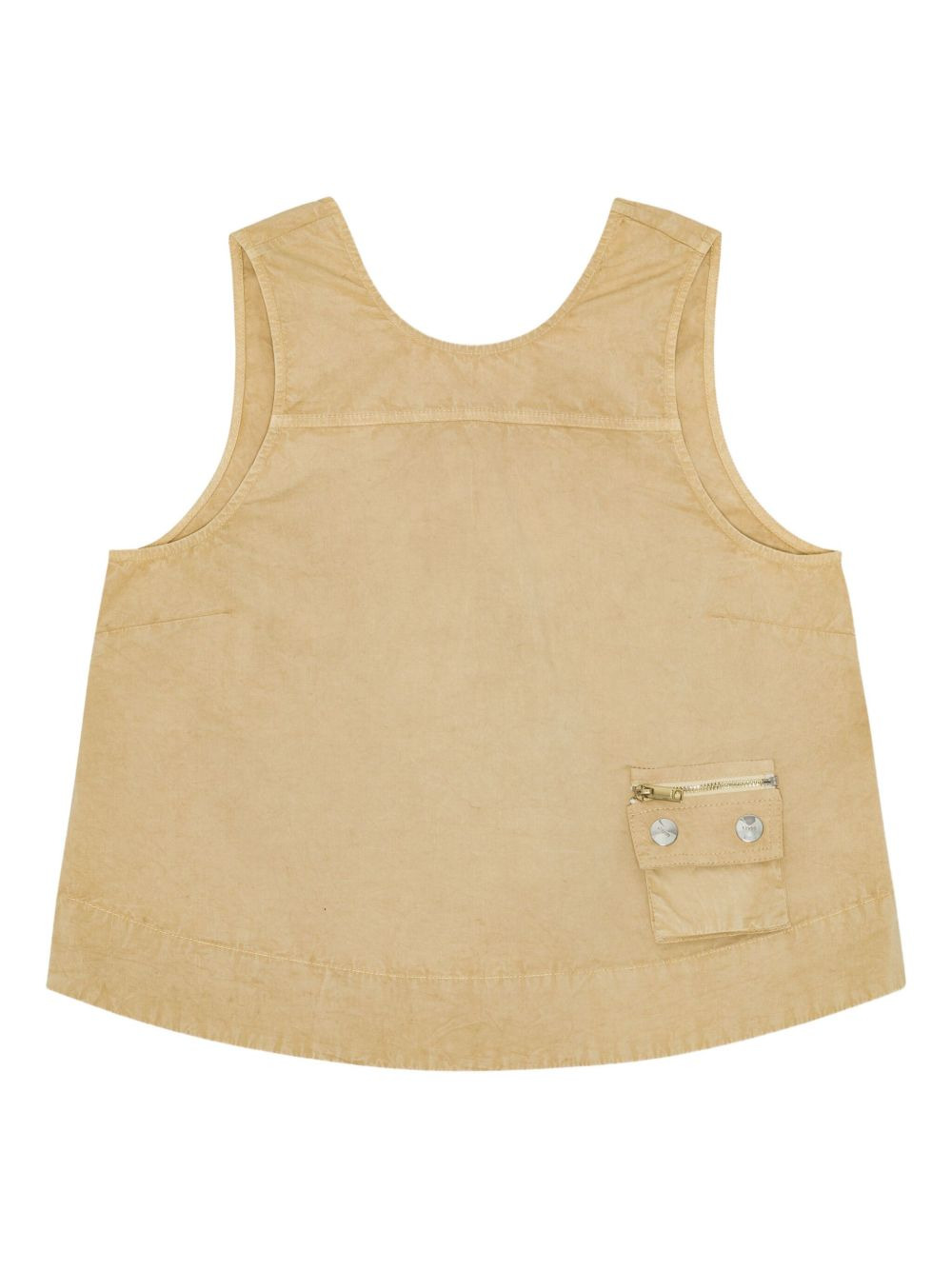 sleeveless cotton top - 1