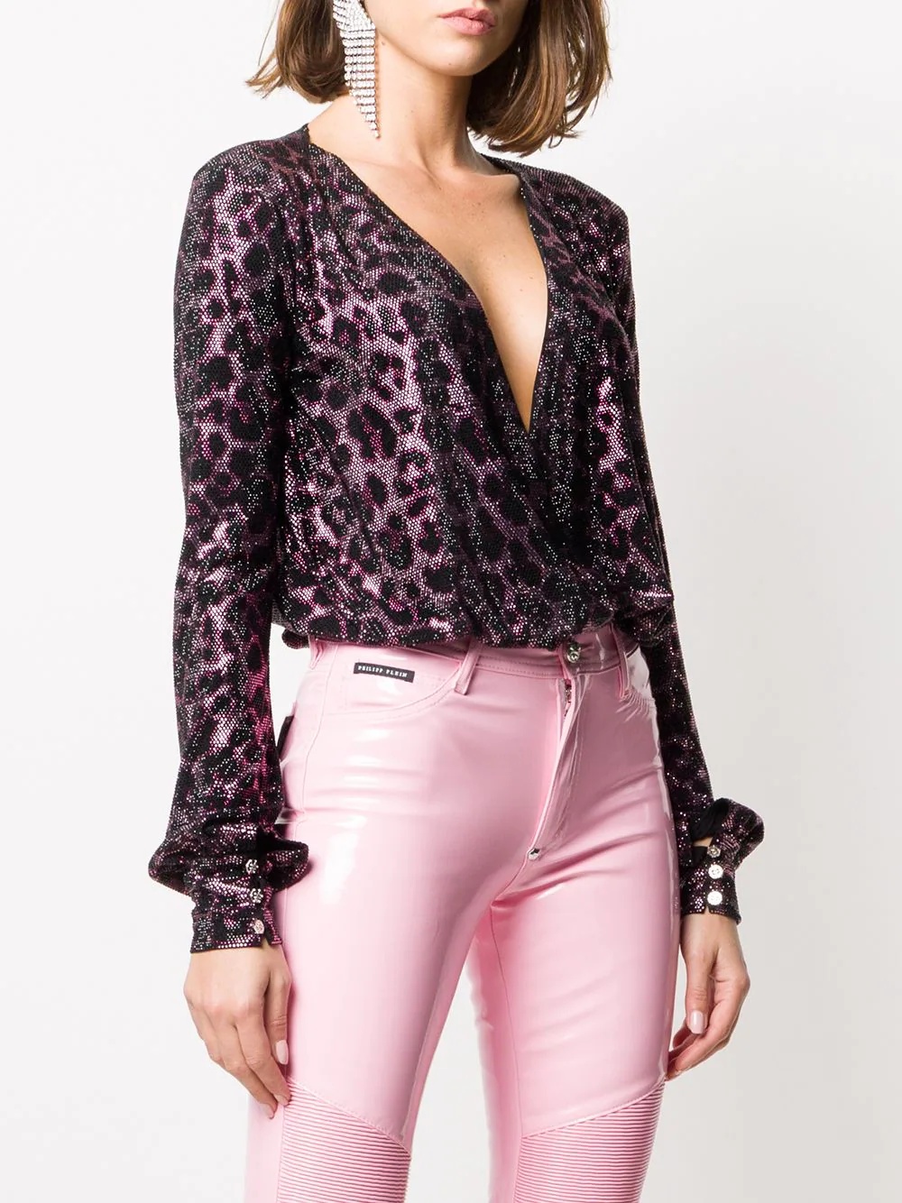 Paradise leopard sequin bodie - 3