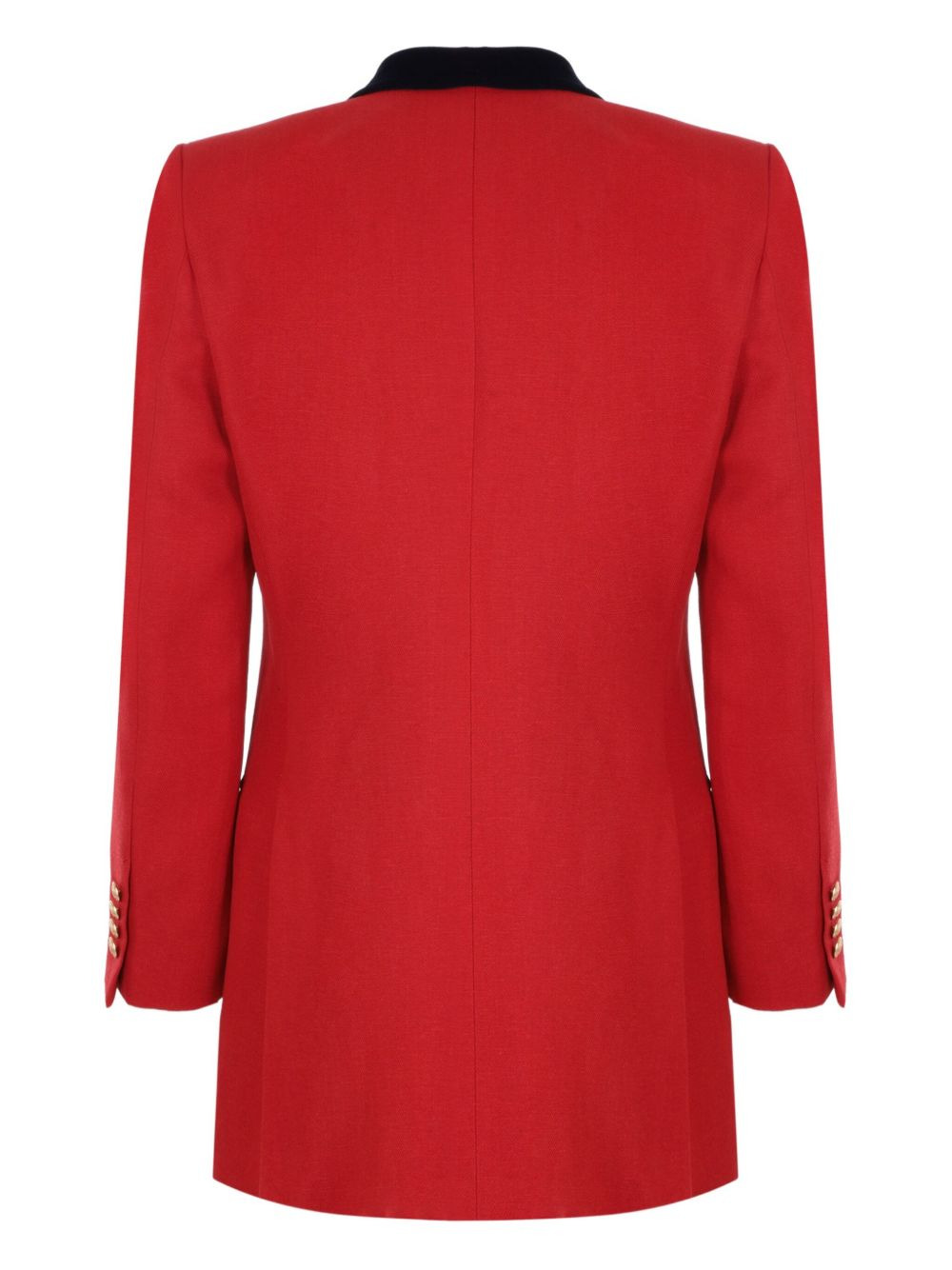 peak-lapels double-breasted blazer - 2