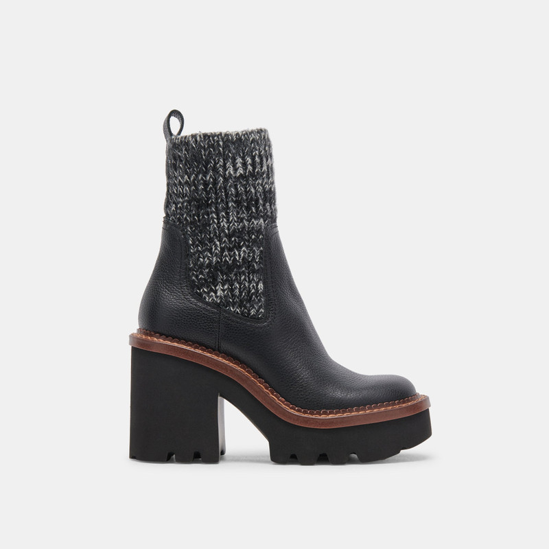 DRAGO BOOTS BLACK LEATHER 1