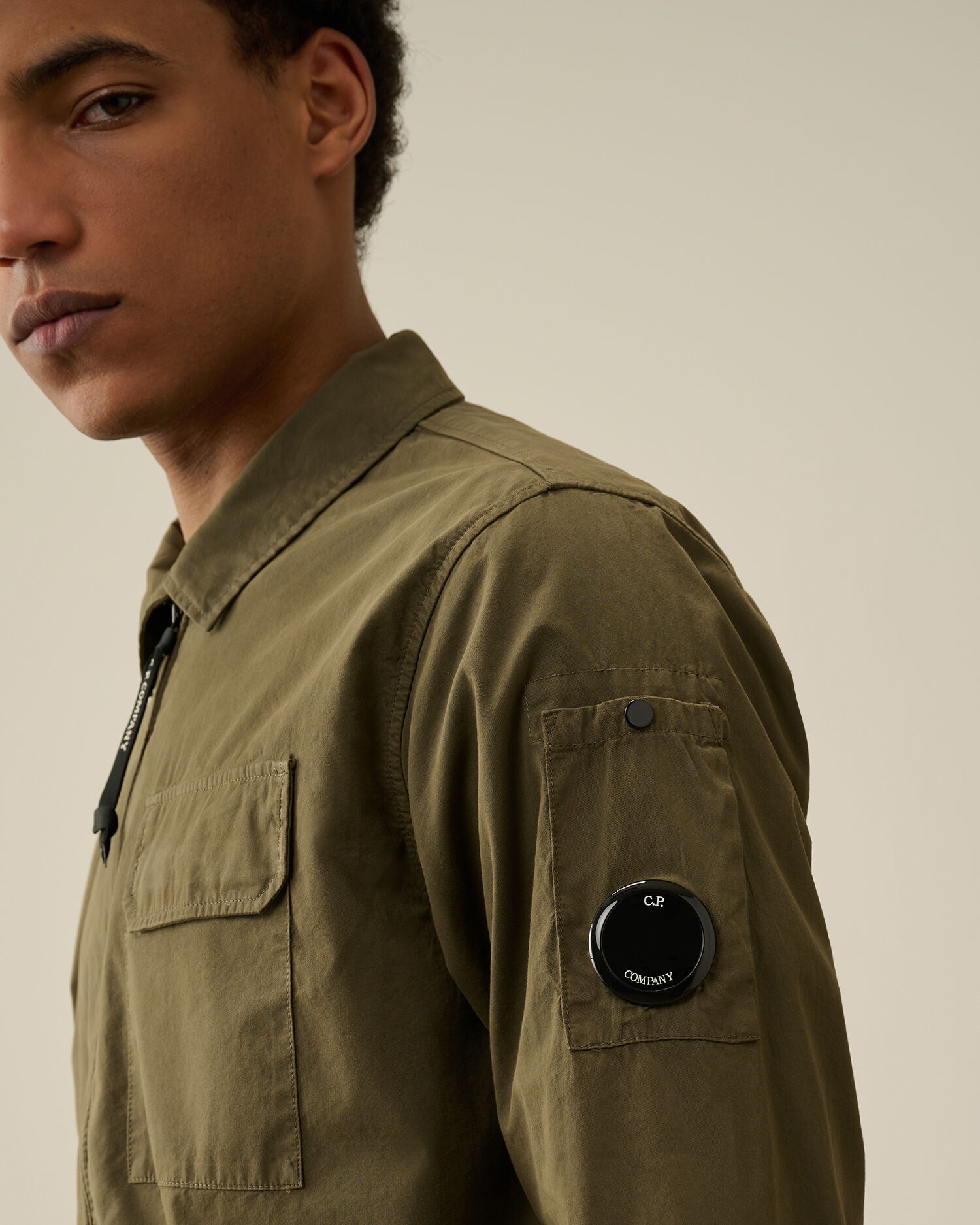 Gabardine Zipped Shirt - 5