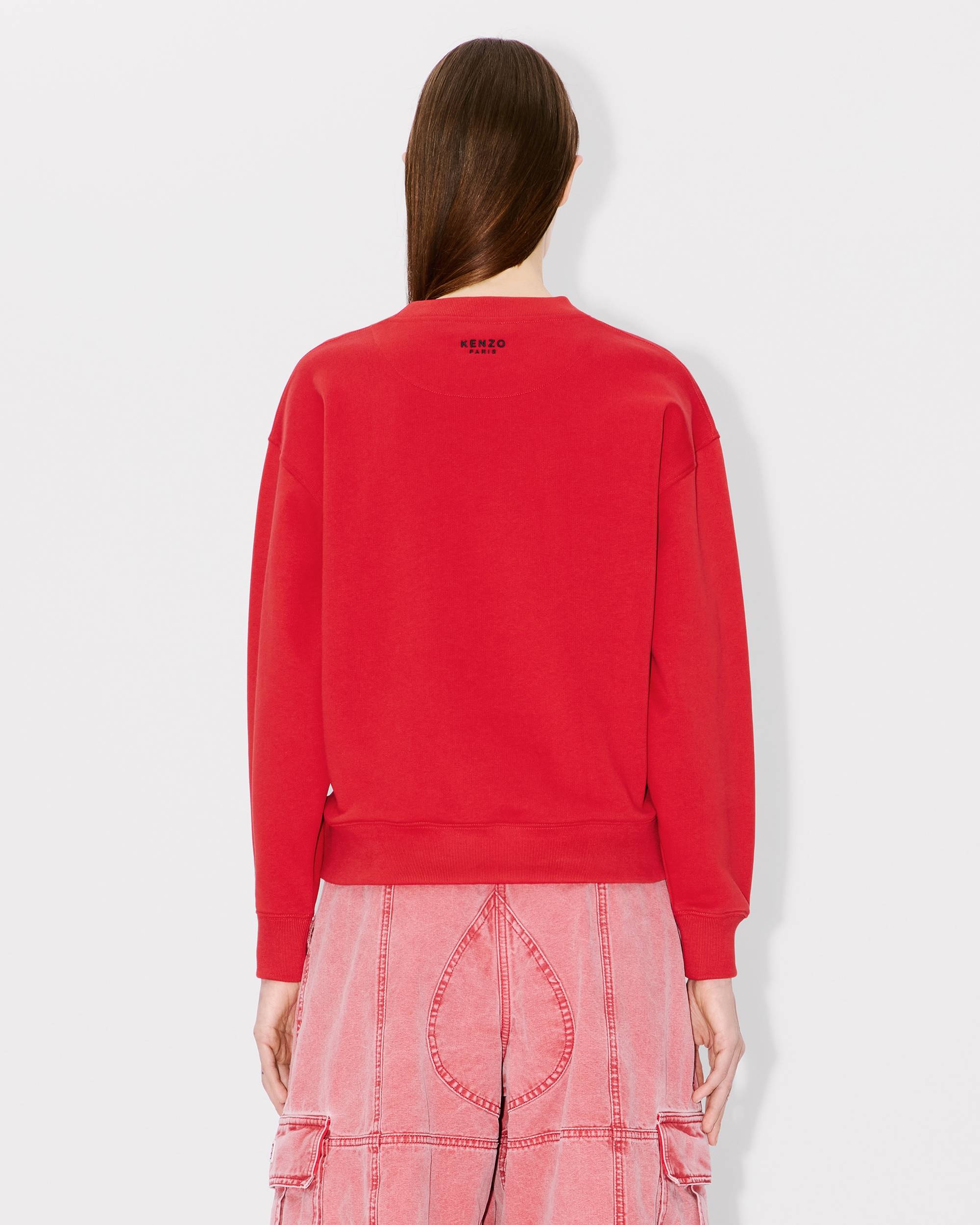 'Lucky Tiger' classic embroidered sweatshirt - 4