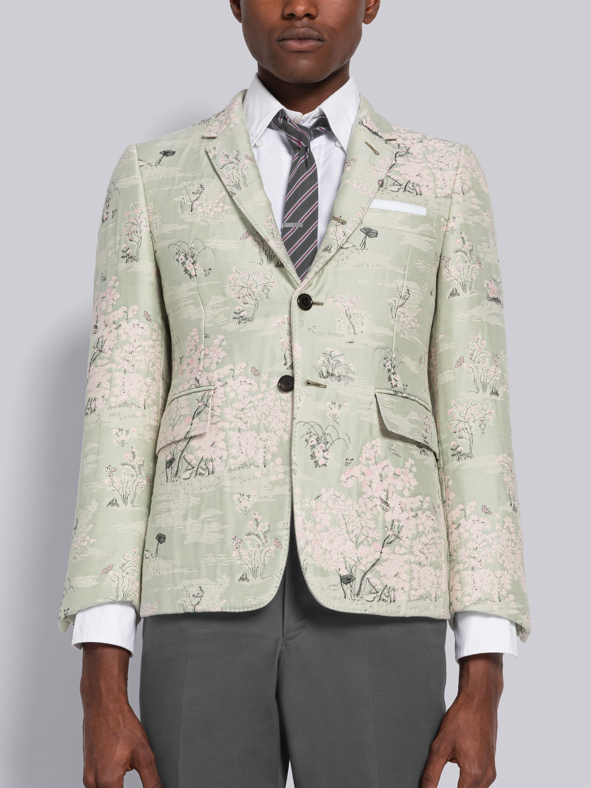 Toile Jacquard Classic Sport Coat - 1