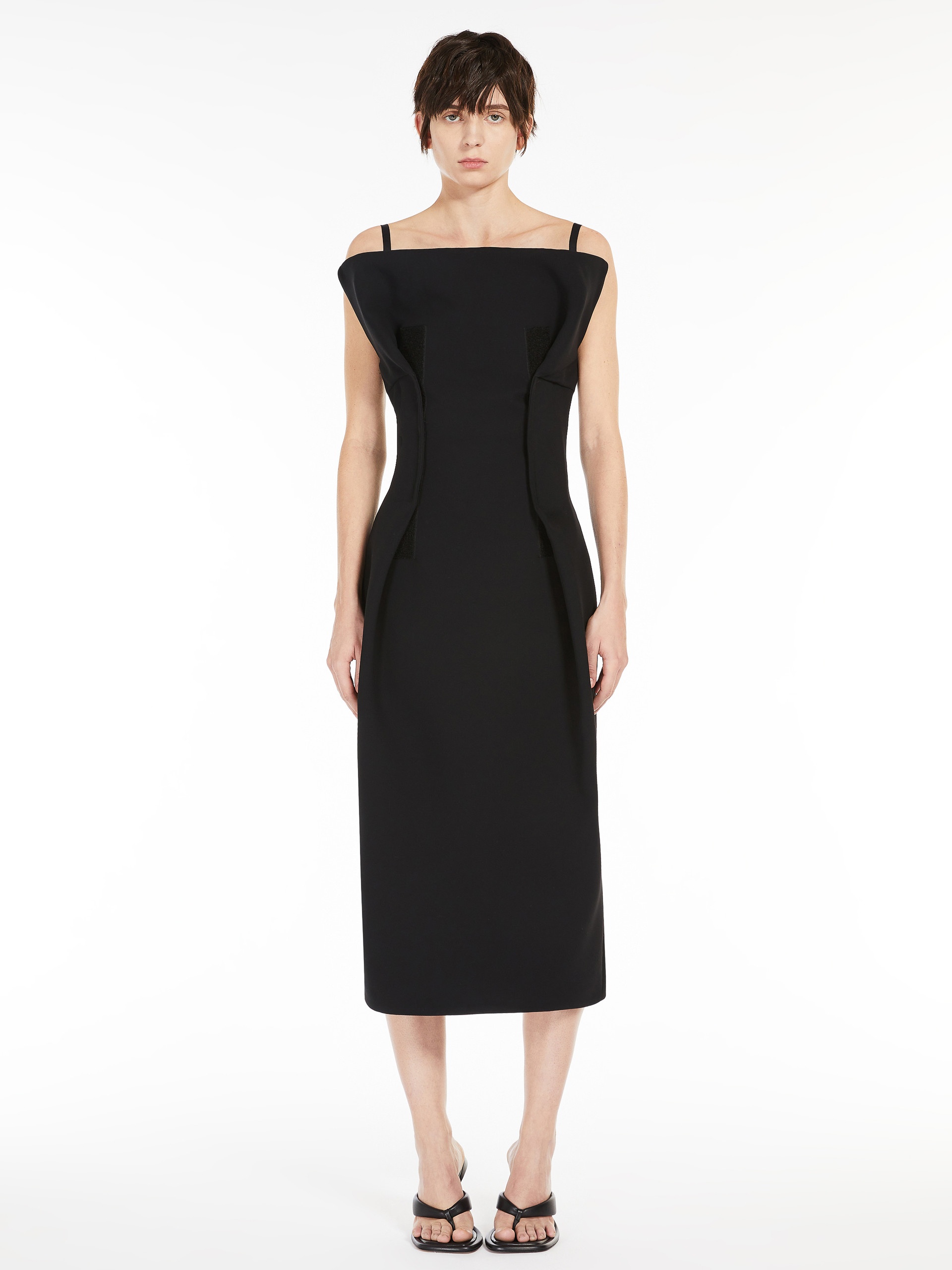ワンピース SPORTMAX 'Adito' dress Black Sportmax ADITO1234 Origami dress | REVERSIBLE