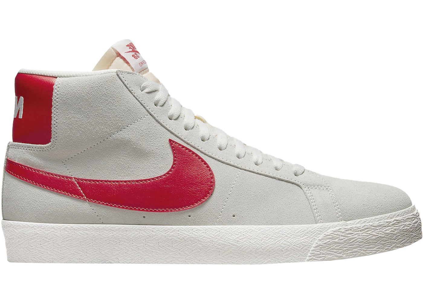 Nike SB Blazer Mid Summit White University Red - 1