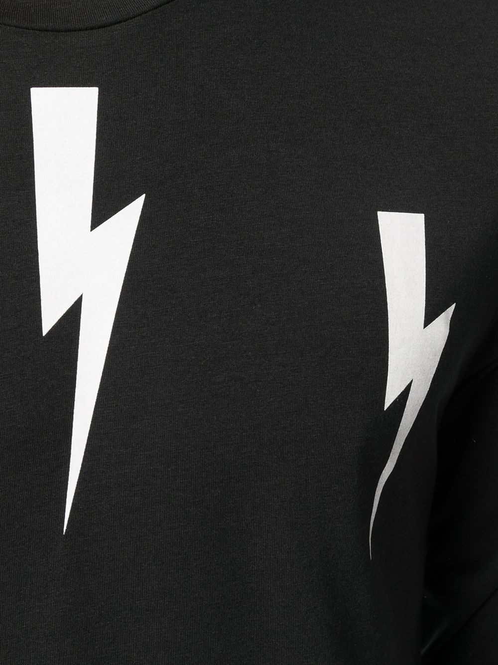 Thunderbolt-print long-sleeve T-shirt - 5