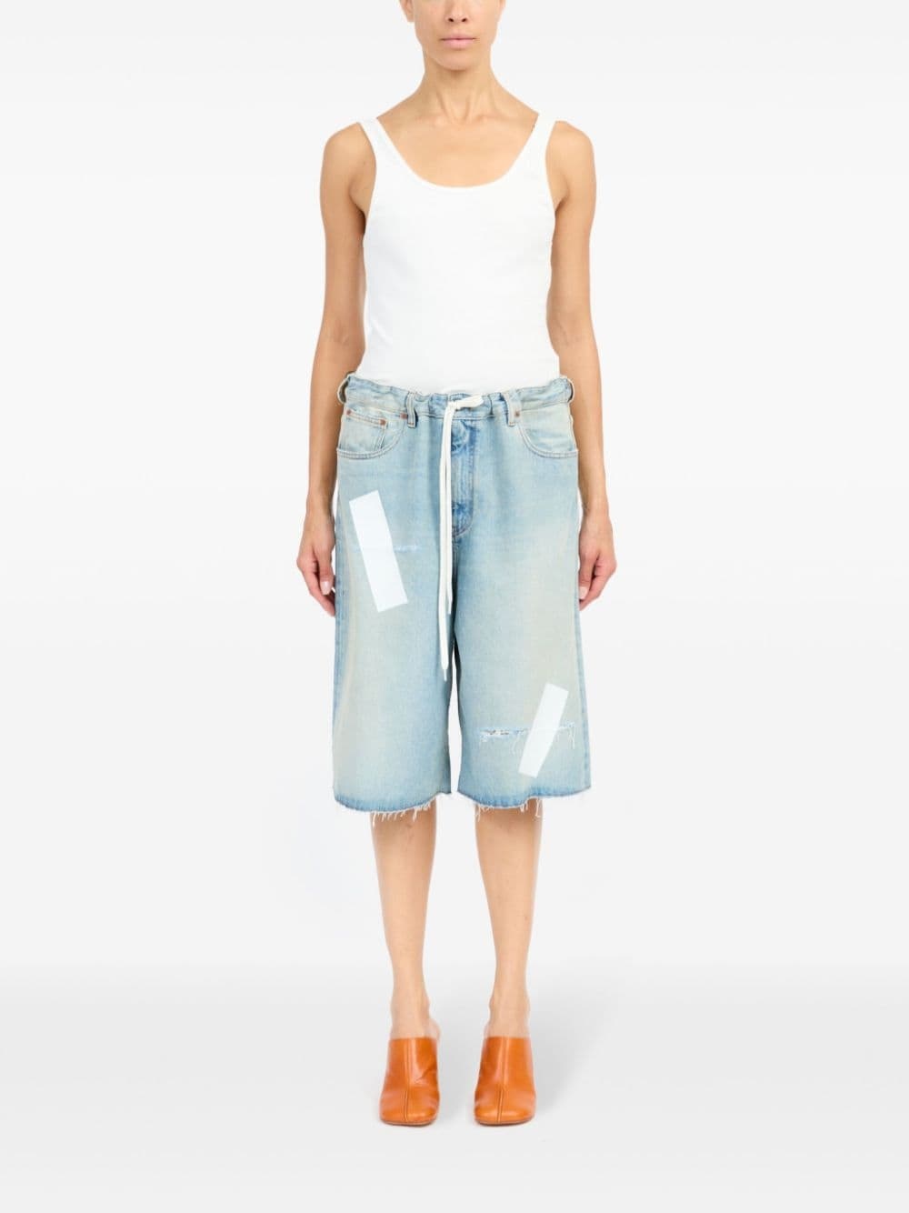 logo-patch shorts - 2