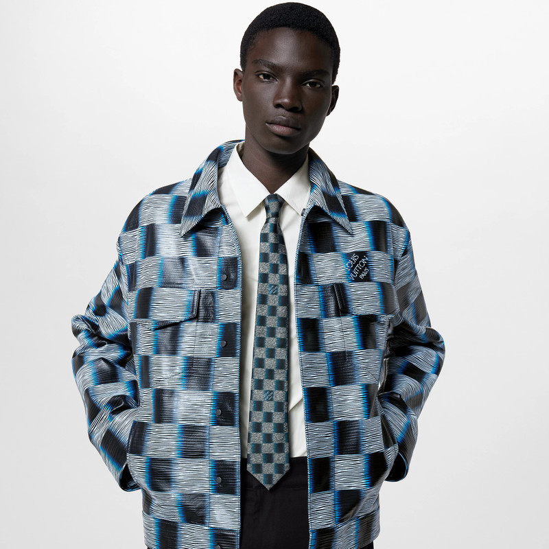 Damier Rush Tie 6