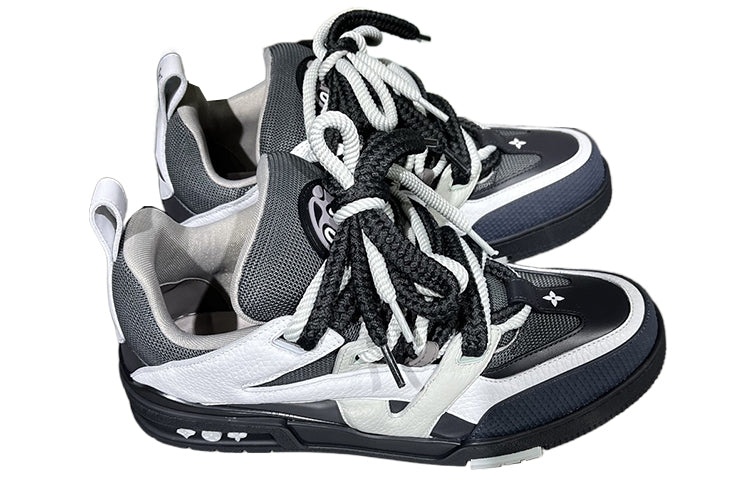 LOUIS VUITTON Skate Sneakers 'Grey Black' 1ABZ48 - 2