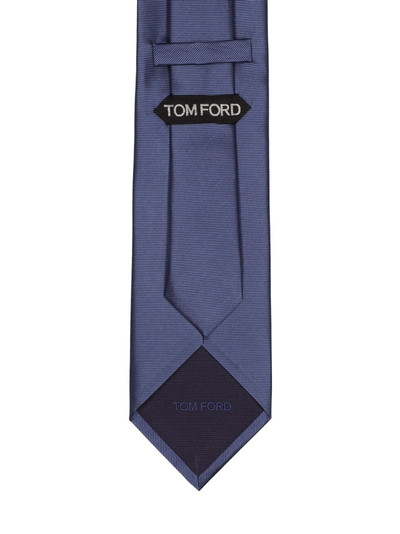 TOM FORD 8cm Solid silk twill tie outlook