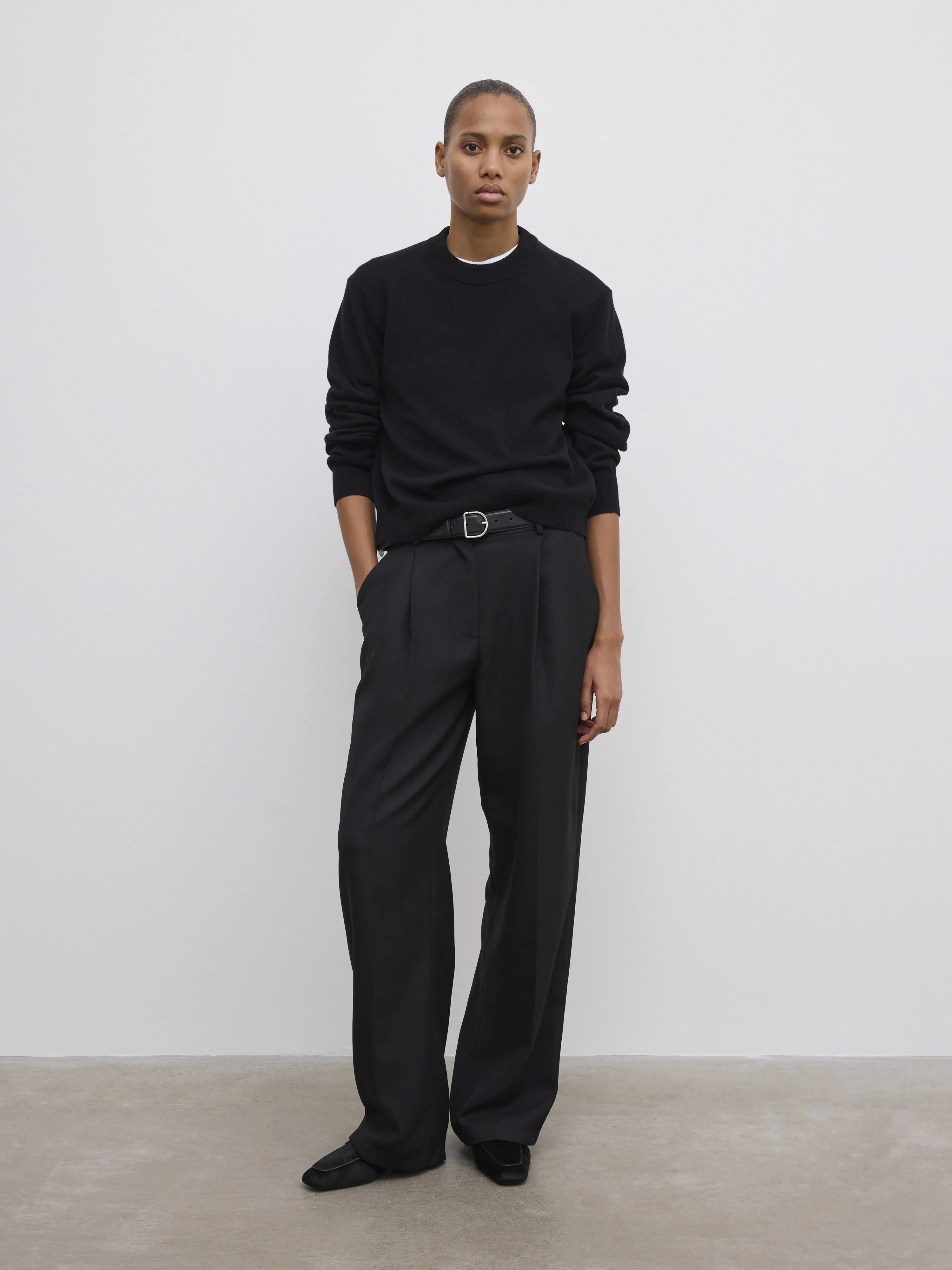 Cashmere crewneck - 1