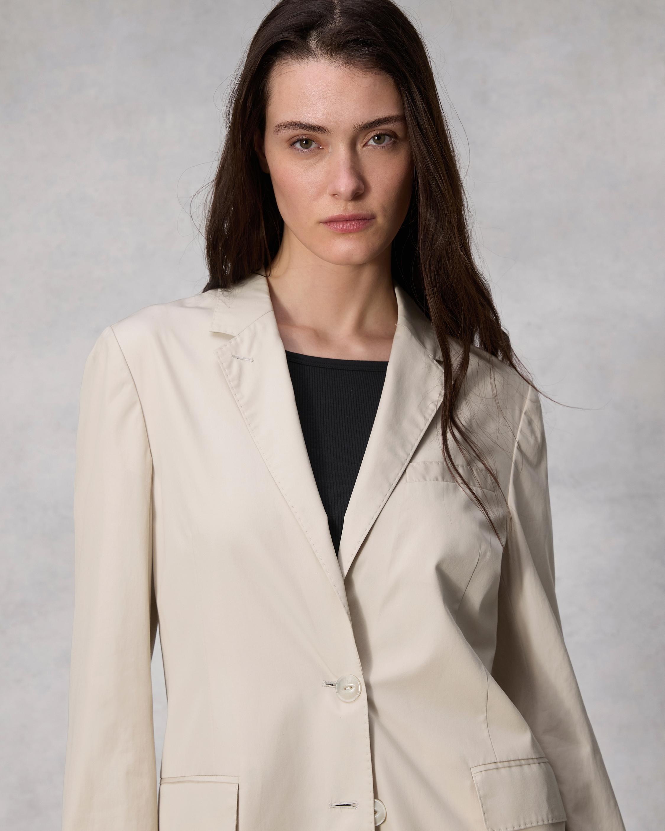 Odessa Cotton Poplin Blazer
Relaxed Fit - 6