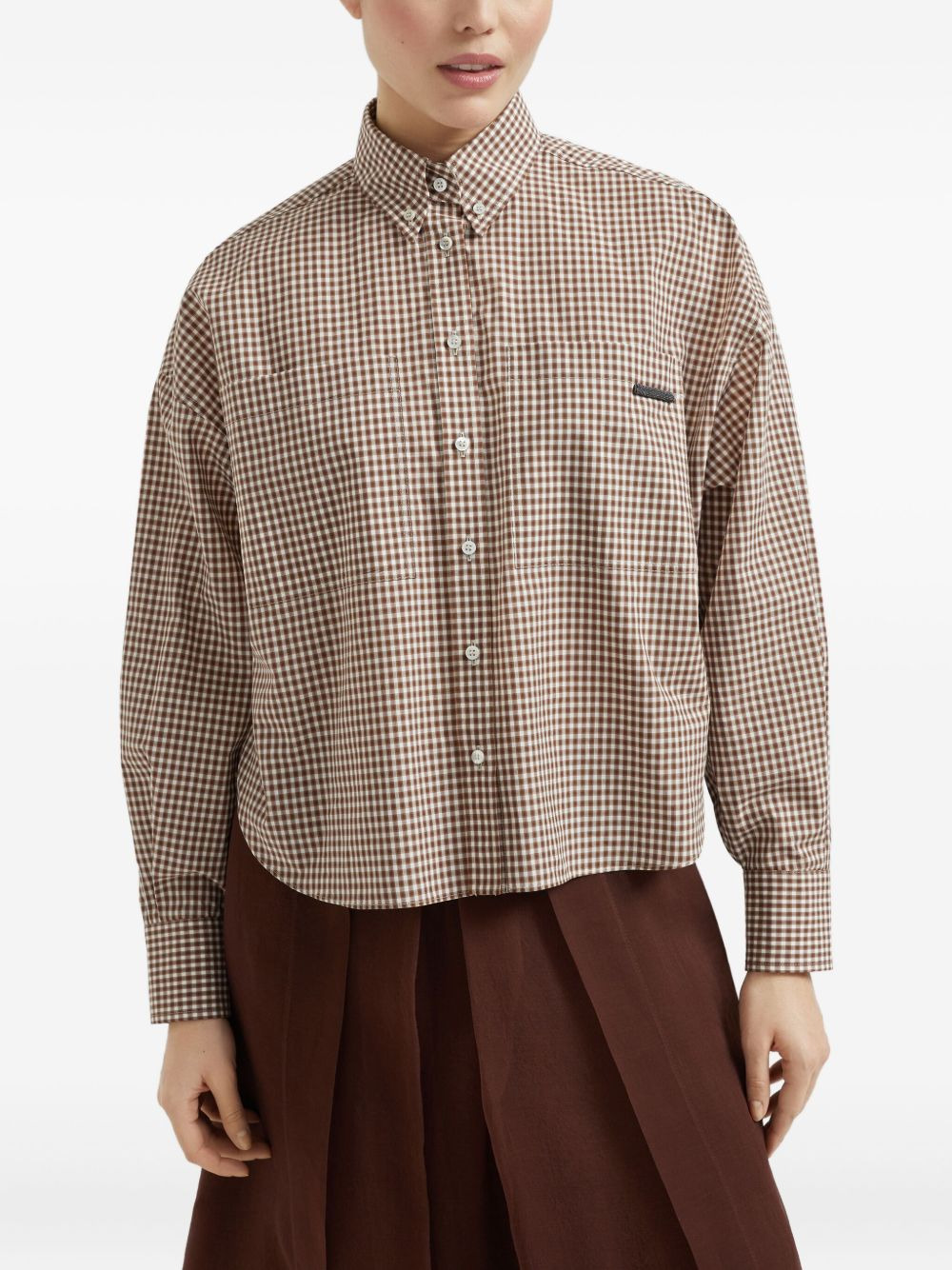 checked shirt - 3