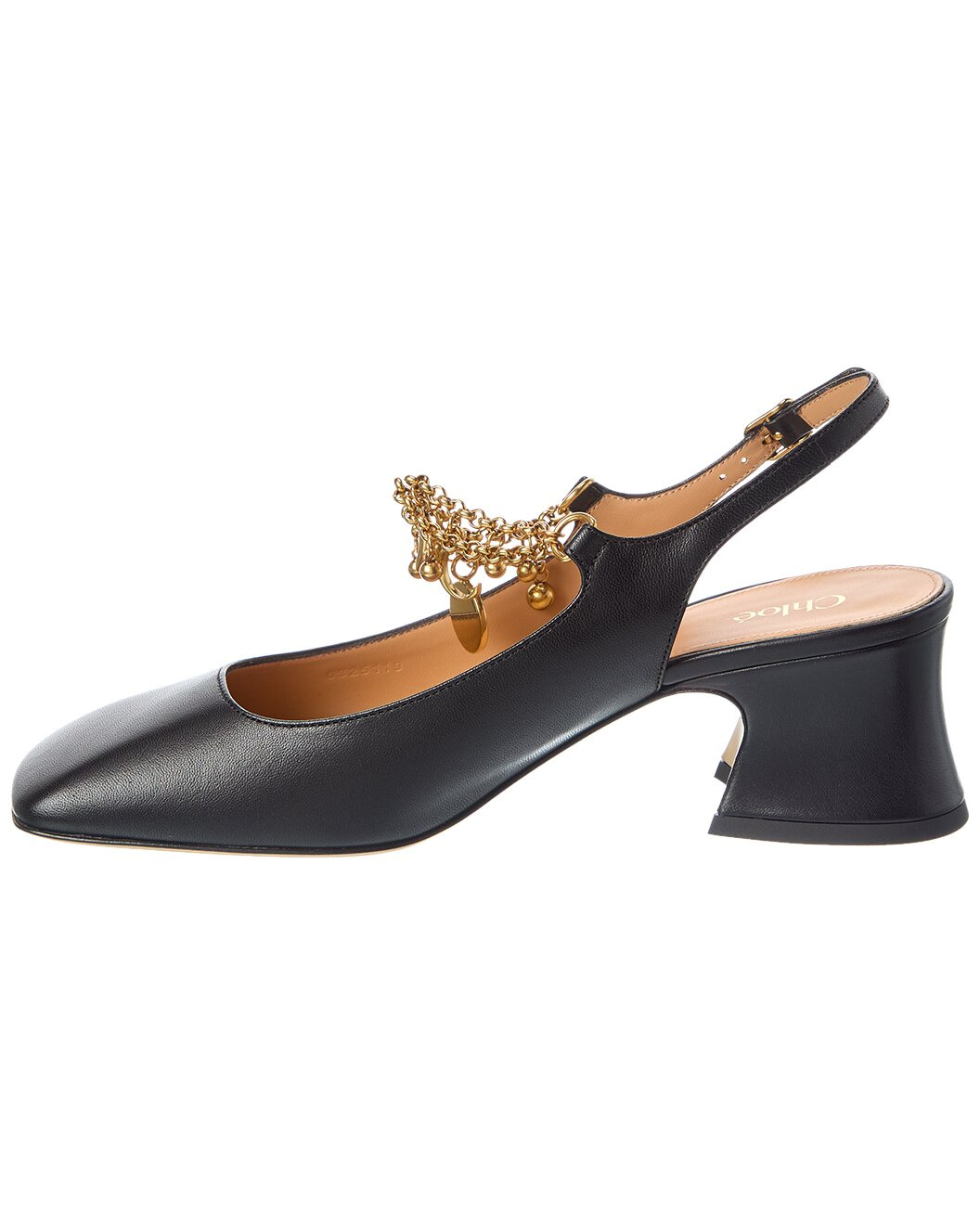 Chloé Charms Leather Pump - 2
