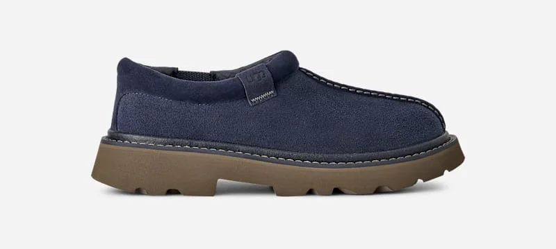 ® Men's Tasman Lug Suede Shoes in Dark Indigo/Bungee Cord - 1