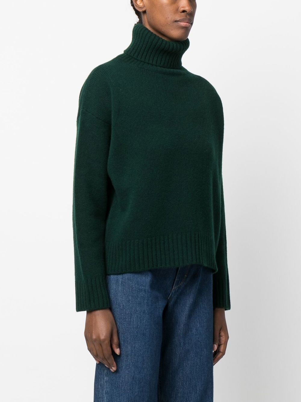 wool roll-neck jumper - 3