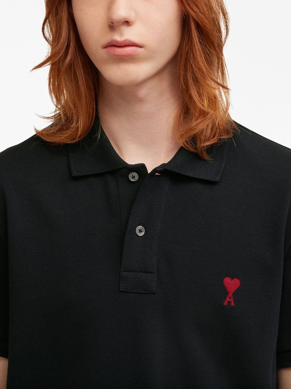 Ami De Coeur cotton polo shirt - 3