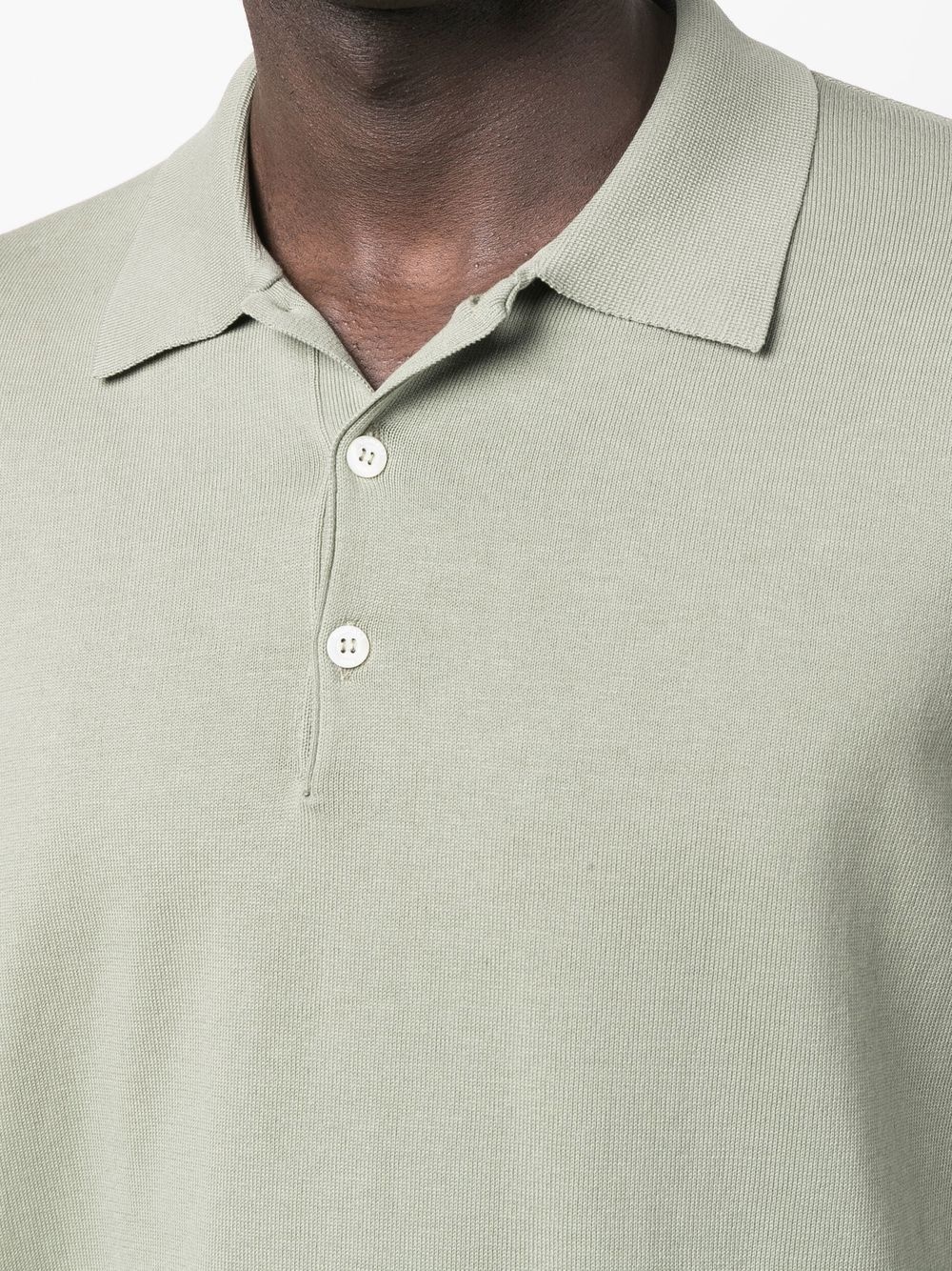 long-sleeve polo jumper - 5