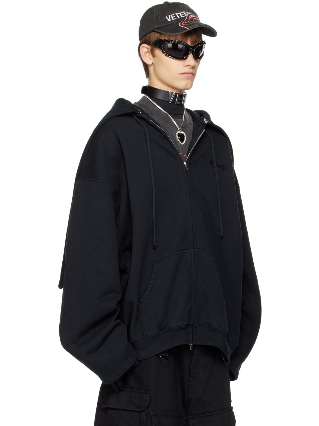 Black Privacy Hoodie - 2