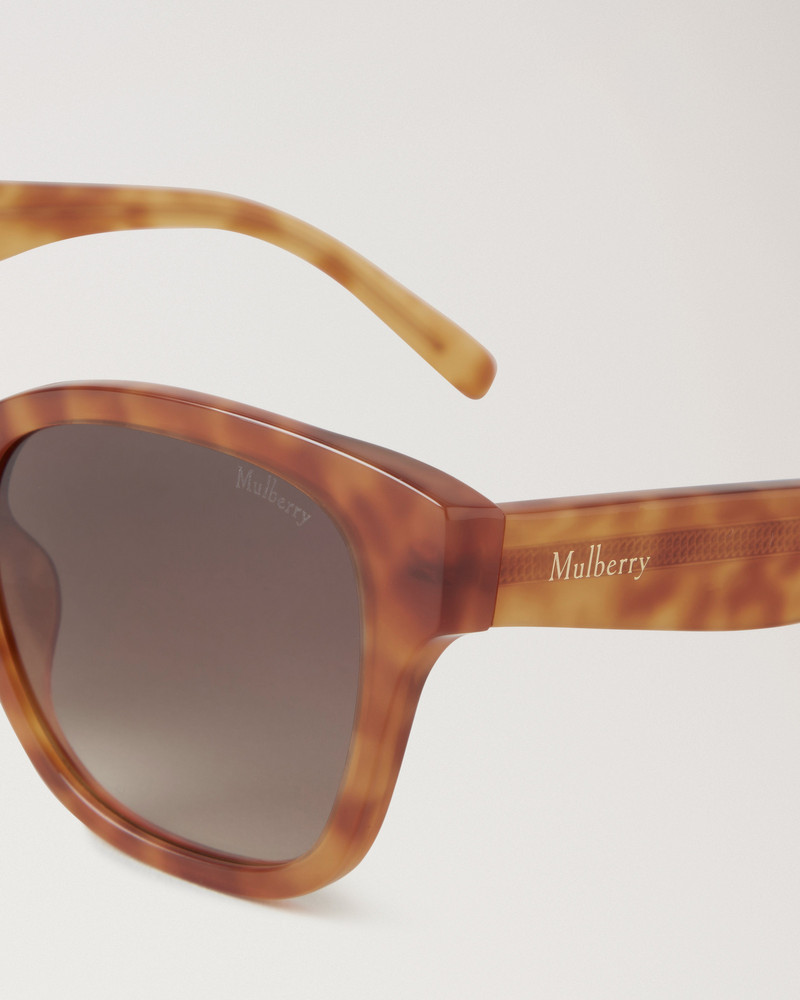 Daisy Sunglasses Blonde Horn Bio Acetate & Bio Nylon 4